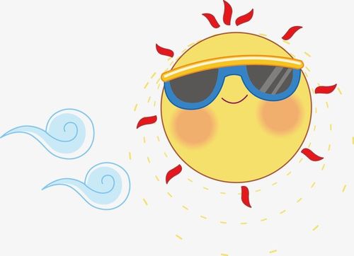 > 创意太阳矢量图