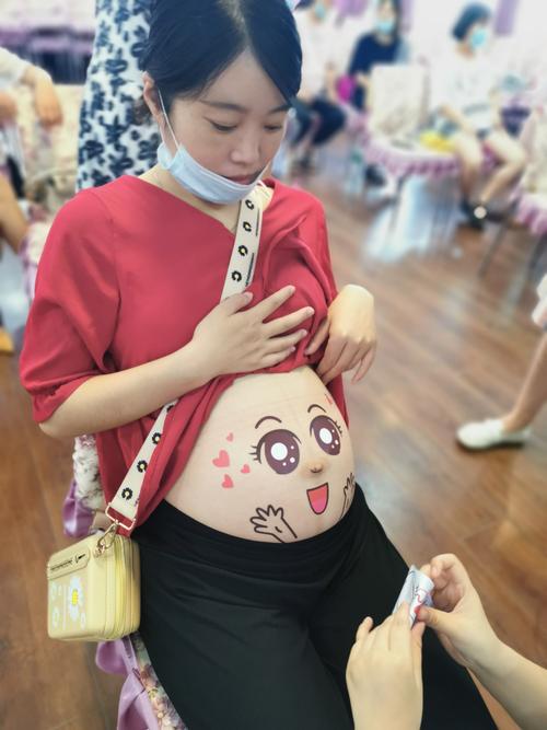 孕妈系列之肚皮彩绘