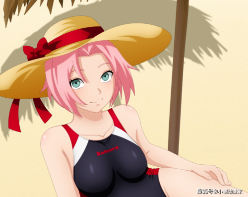 火影忍者泳装福利千代婆婆很萌小樱很有东方美