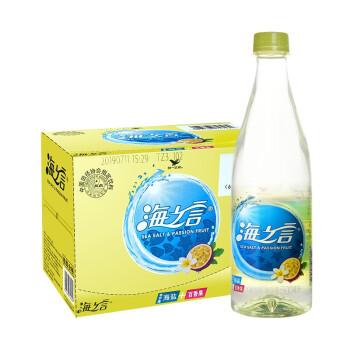 统一海之言海盐柠檬味500ml瓶装黑加仑百香果味水果饮料饮品海盐百香