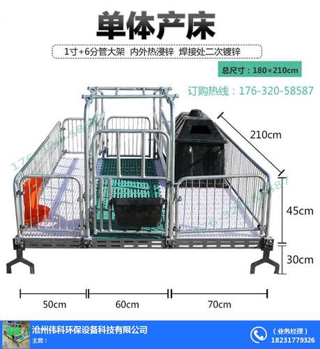 母猪产床 1,在母猪快要产仔或者哺乳的时期,母猪产床尺寸设计图,需要