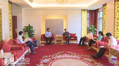 林书成会见中信环境高级副总裁李力