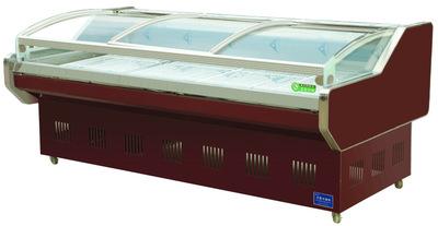 5米卧式敞口猪肉冷藏柜寿司保鲜柜生鲜肉展示