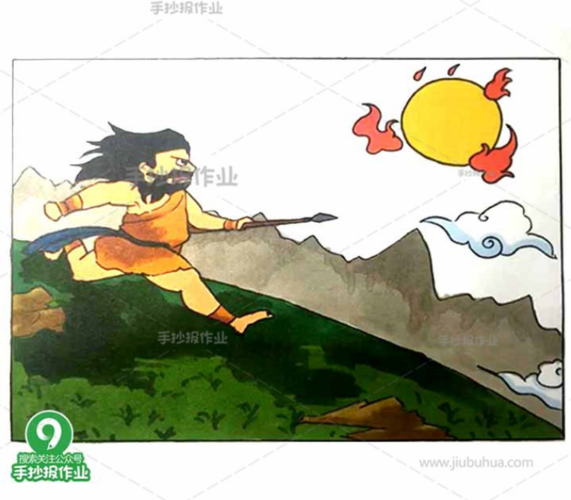 神话故事卡通画合集,你所知道的神话故事有哪些呢?