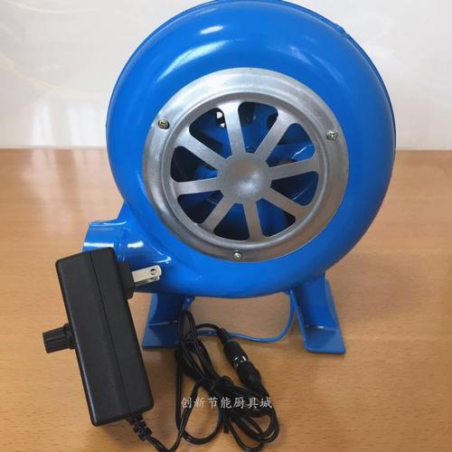 鼓风机小型220v12v烧烤烤炉柴火火炉鸡蛋调速直流户外