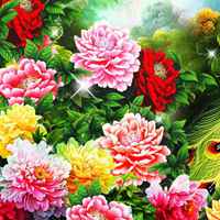 花开富贵牡丹图微信头像【点击鼠标右键下载】