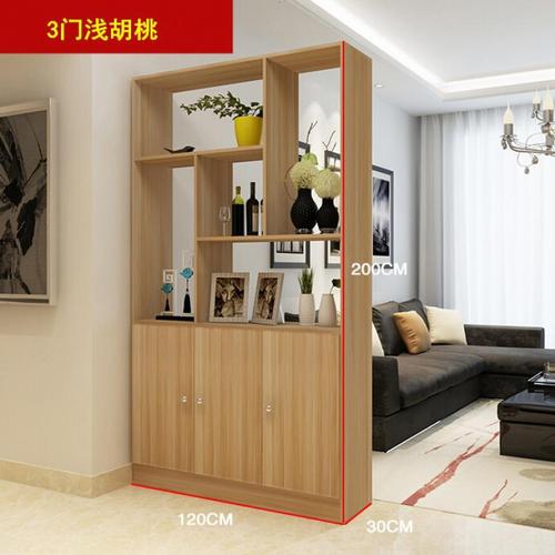 简约现代客厅玄关柜隔断厅柜酒柜屏风间厅柜鞋柜置物储物展示柜定制 3