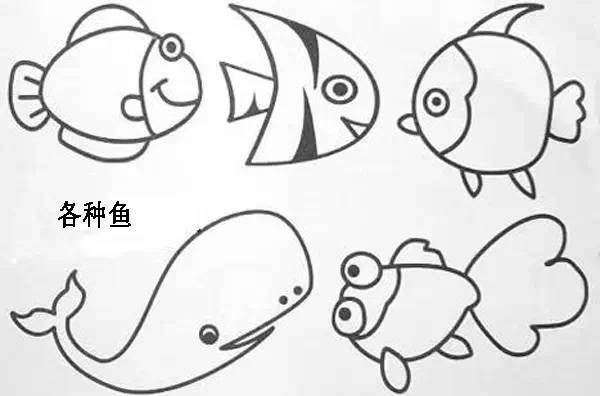 简笔画幼儿园画画