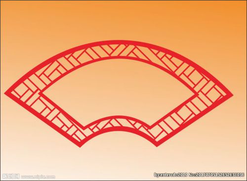 扇形边框图片
