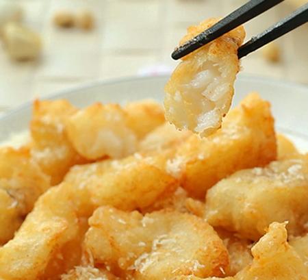 香酥鳕鱼块的做法