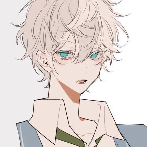 帅气动漫男生头像 大雨封了路 远方的人忘了归途