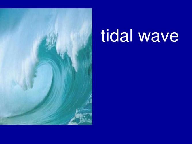 tidal wave