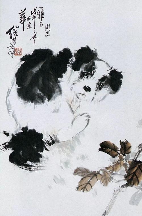 刘继卣是近现代中国画家中少有的工笔白描,重彩,小写意,大写意俱能的