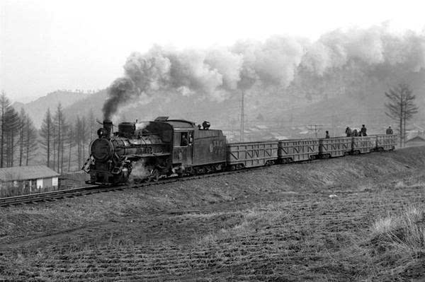 老照片:消逝的中国蒸汽机车 1997年