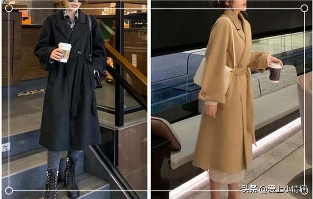 矮个子穿什么大衣好看第二款显高又显身材曲线
