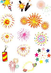 烟花礼花简笔画画仙桃新年灯笼简笔画大图动物简笔画    声声鞭炮响