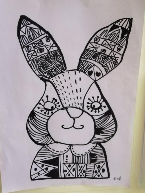 【延安职业技术学院附属幼儿园】 教师基本功周周练(一)线描画