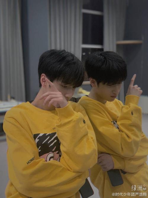 陪tnt少年一起成长# "未来的严浩翔一定是最有担当最有责任感的人.