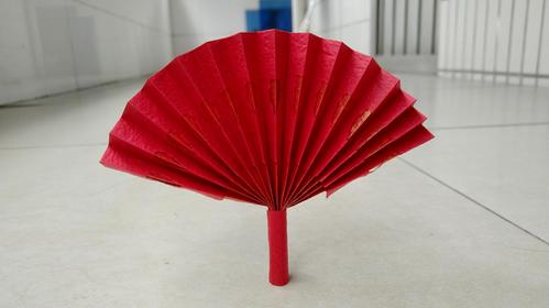 扇子折纸带给您夏季一丝清凉