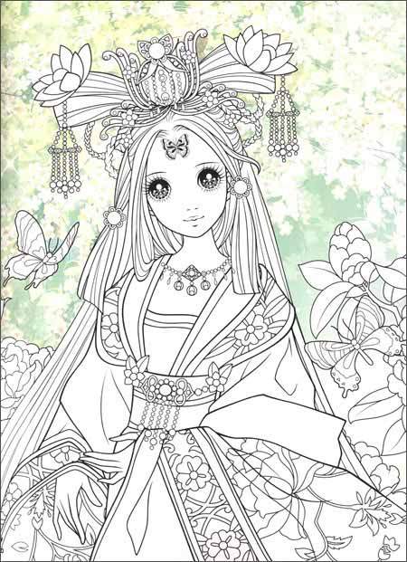 童年趣玩的个人频道叶罗丽公主简笔画教程,小朋友们一起来画