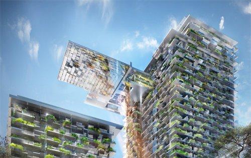 中央花园效果图1