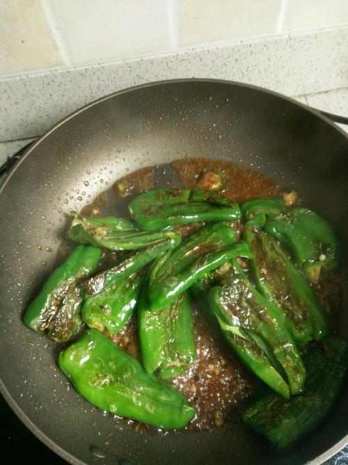 煎青椒