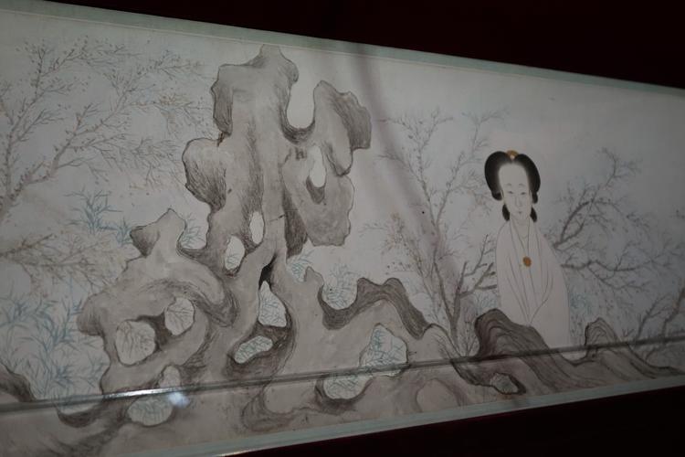 张溥东:"顾横波小像卷"《"温婉:中国古代女性文物大展》