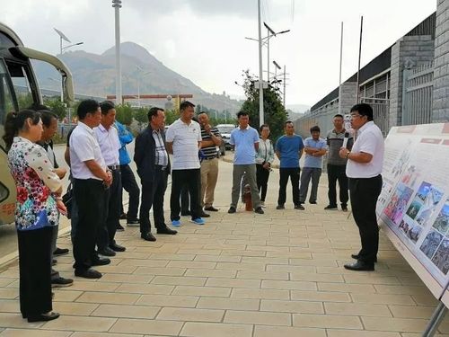县人大常委会姚富正主任一行及各镇(街道)人大主席(人大工委主任)
