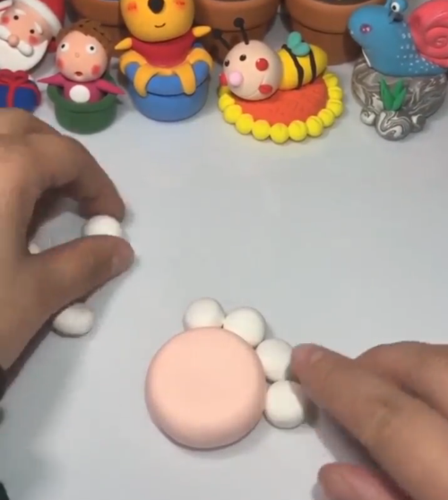 黏土小羊怎么做?