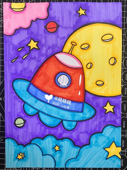 科幻题材适用|火箭|飞船|飞碟|星球|行星|月球|地球