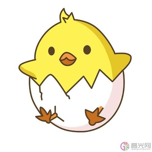 小鸡简笔画画画教程,小鸡简笔画教程