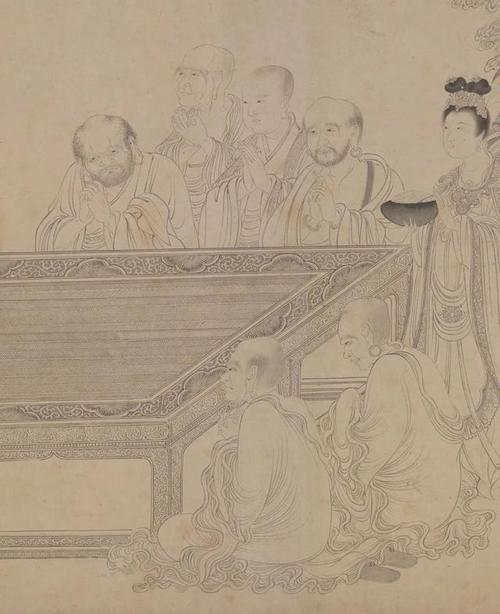 (传)北宋李公麟《维摩演教图卷》