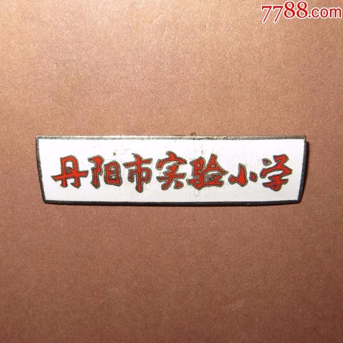 丹阳市实验小学珐琅校徽