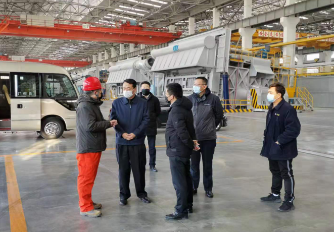 党工委书记张渤到营口忠旺指导疫情防控工作