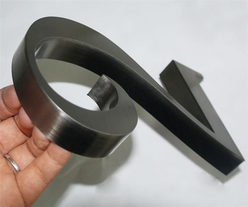 拉丝不锈钢发光字 招牌字定做精品钛金字 树脂门头字水晶字广告牌