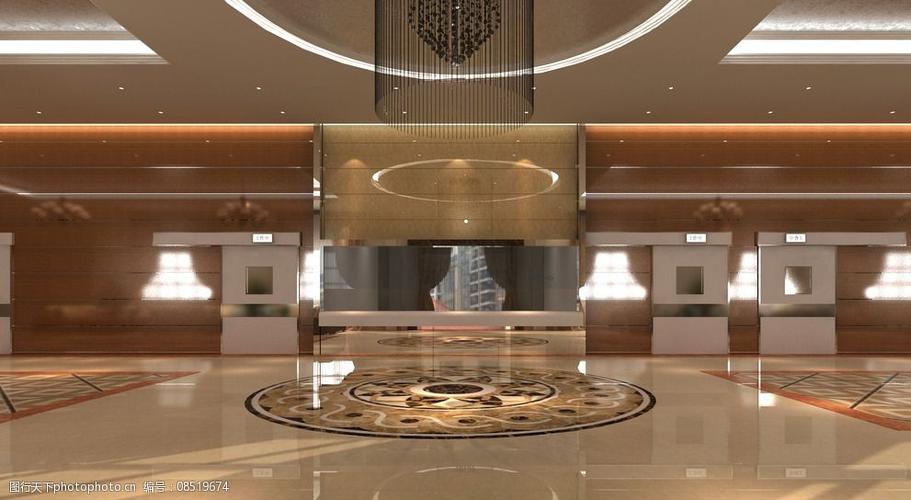 医院大厅效果图图片