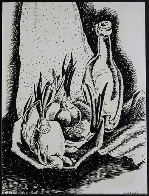 素描静物(4)高清素描静物图片素描静物作品图库