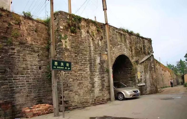 汉阴的古城门和城墙