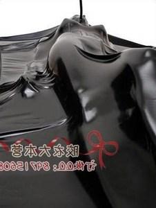 包邮 乳胶真空床 乳胶睡袋 抽真空乳胶束缚窒息全包紧身 含管支架