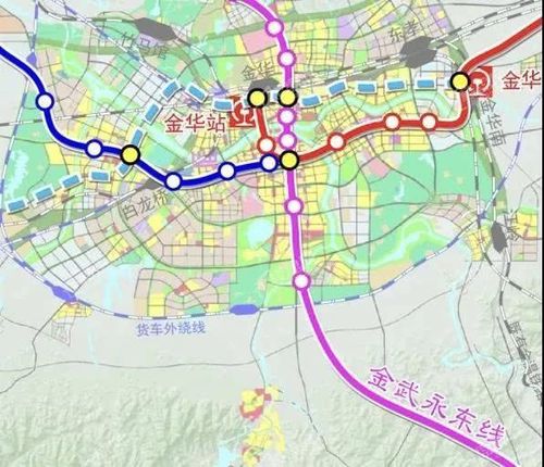 经过罗店,雅畈?金华第二条轻轨要来了!线路曝光.