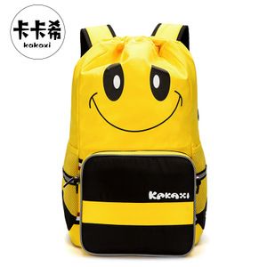 卡卡希智能拉绳儿童书包小学生男女1-6年级女孩创意护脊双肩背包