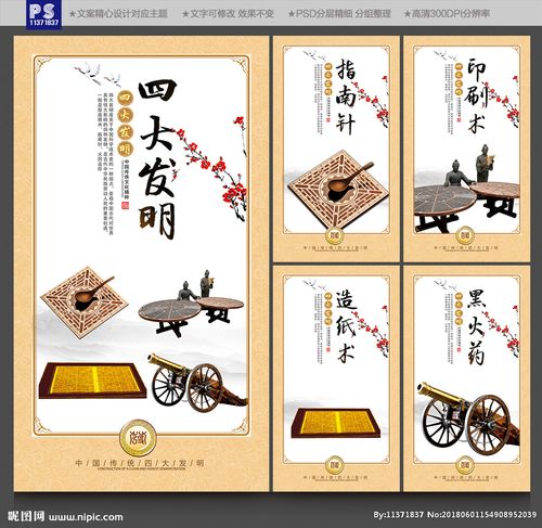 四大发明图片