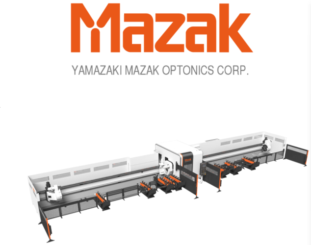 进口切管机mazak马扎克3d激光切管机fg400220德快激光切割机博利马