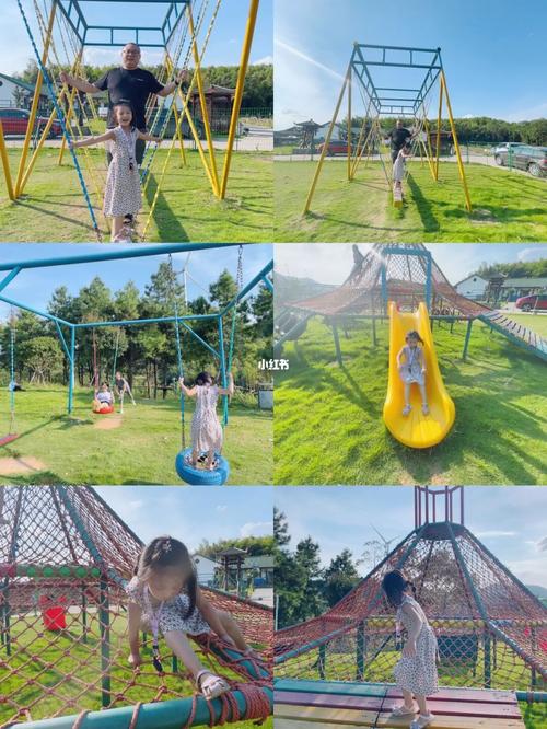 长沙室外儿童免费游乐场 | 神仙岭山顶游乐_秋千_休闲