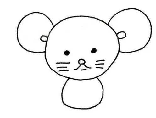 简笔画简笔画文化绘画小老鼠的简笔画怎样画小老鼠宝宝简笔画大全7 2
