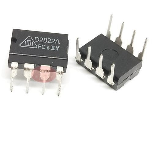 芯片d2822 8 dip 直插 ic 全新 cd2822acp d2822a cda