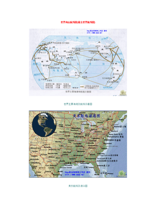 世界海运航线图.doc