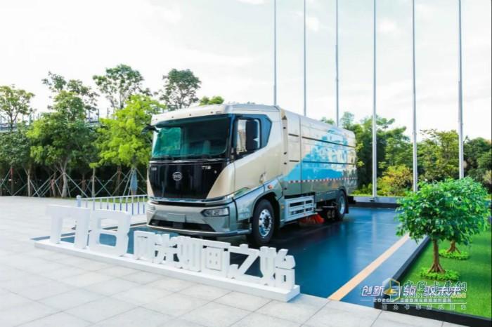 比亚迪持续引领环卫车电动化进程 多款纯电动专用车底盘亮相西部环卫