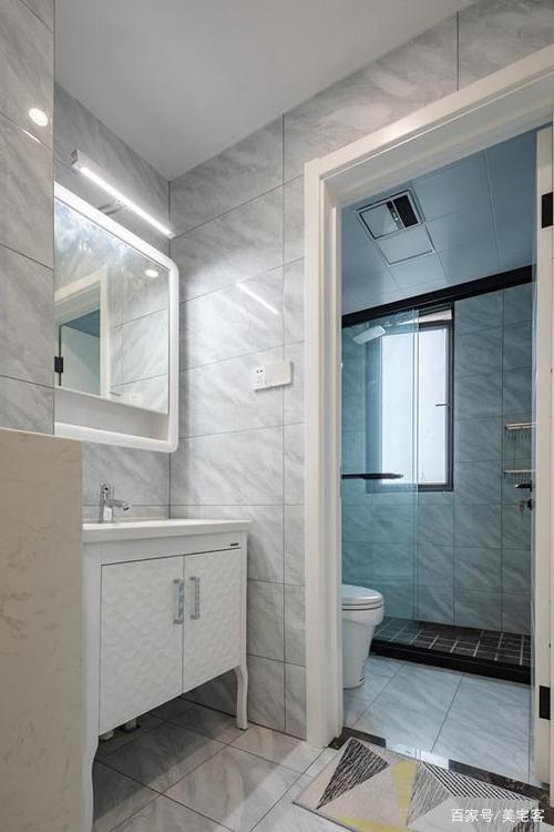 好的卫生间装修不仅效果好,重要的是实用.