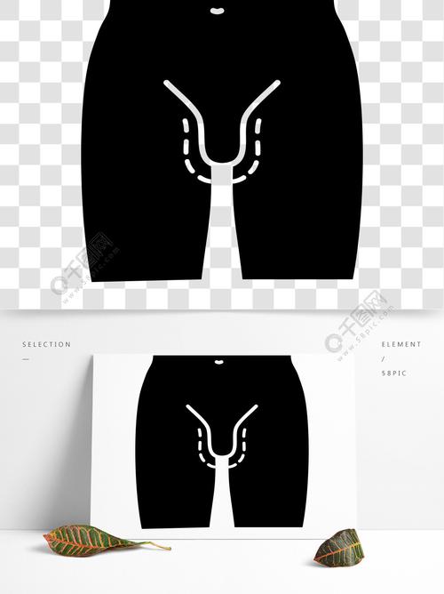 阴茎增大手术标志符号图标阴茎增大男性整容手术男性生殖